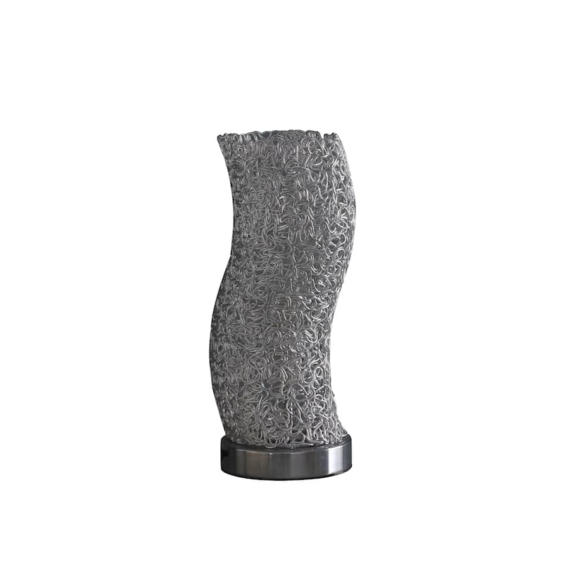 Artemis Exposed Aluminum Wired Curve Table Lamp
