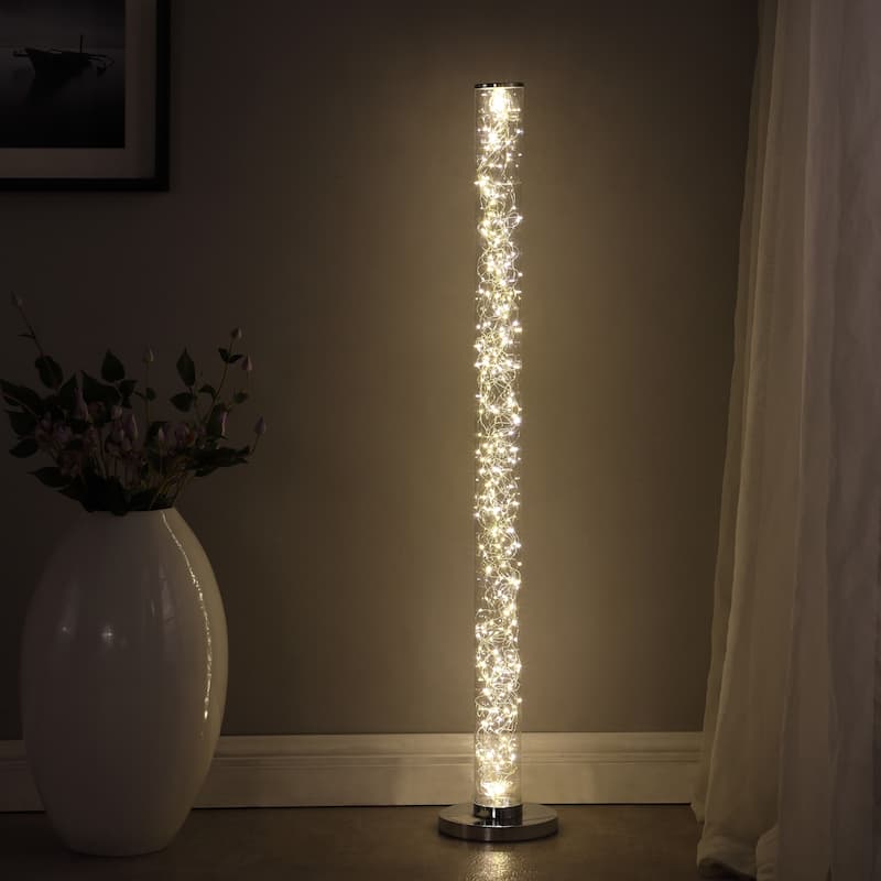 Artemis Exposed Aluminum Wired Curve Table Lamp