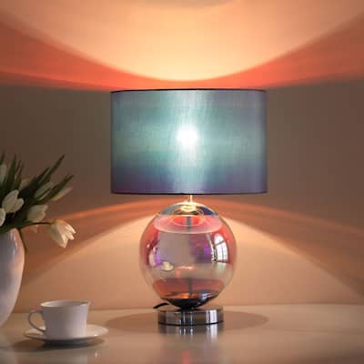 Artie ORG Iridescent Glass Table Lamp