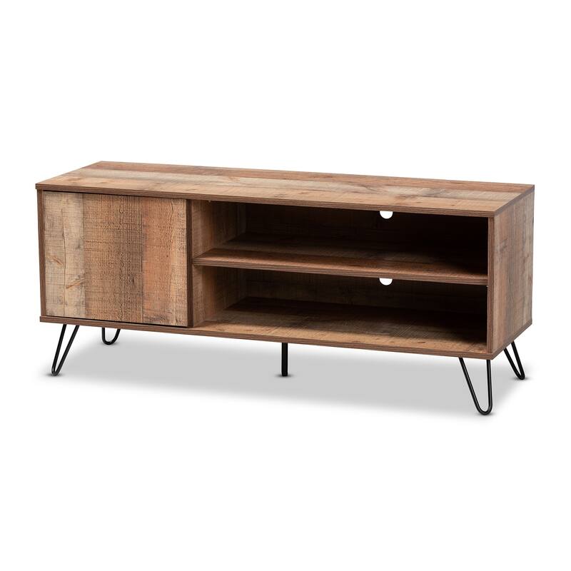 Iver Modern and Contemporary 1-Door TV Stand - N/A