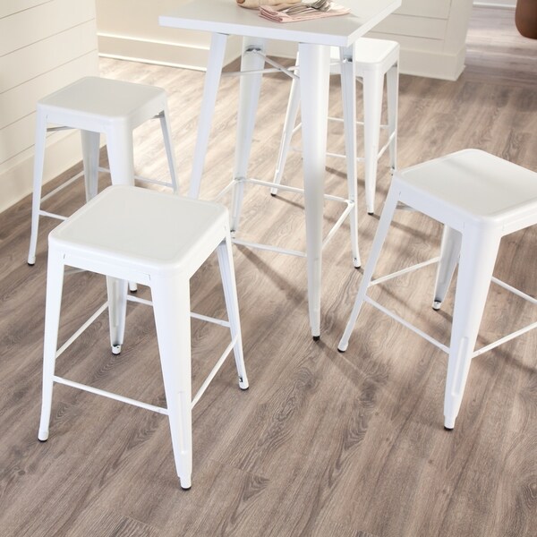 Galvanized metal best sale bar stools