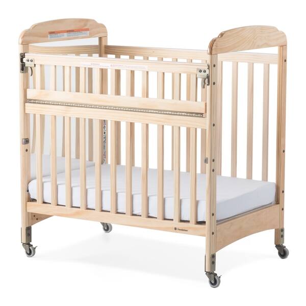 slide 2 of 4, Next Gen Serenity® SafeReach® Compact Mirror Crib - Natural