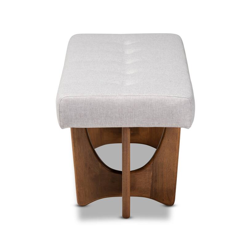 Carson Carrington Ullarp Mid-century Modern Upholstered Bench