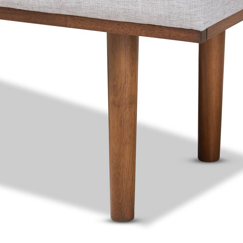 Carson Carrington Ufas Mid-century Modern Upholstered Bench
