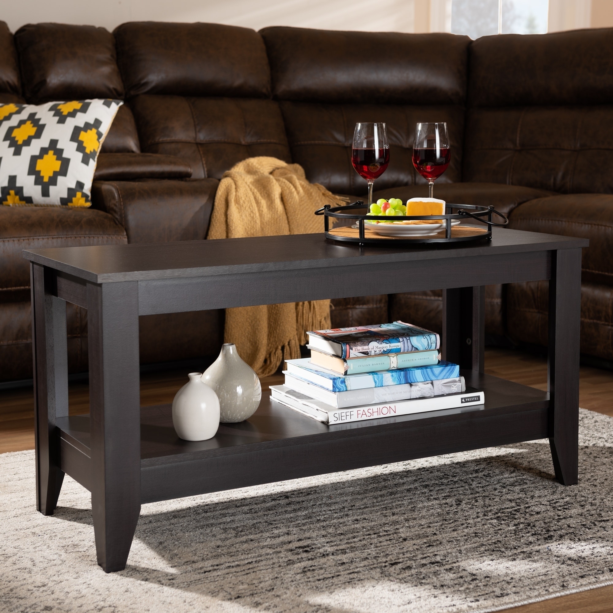 Espresso Finish Living Room Tables Bed Bath Beyond