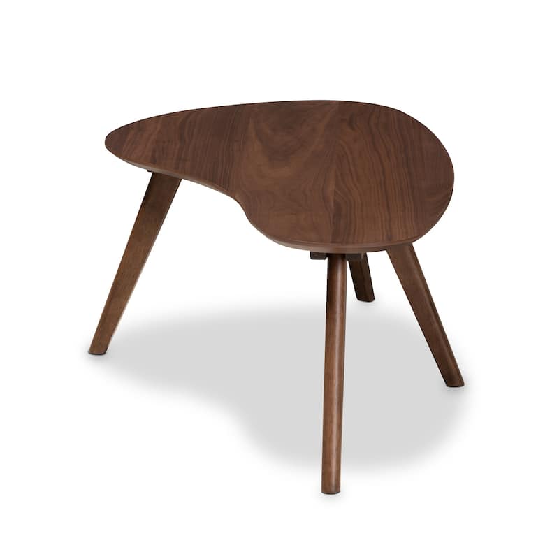 Carson Carrington Battrask Walnut Finished Coffee Table