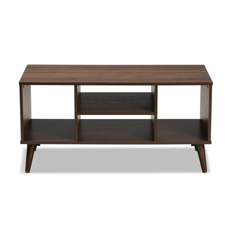 Carson Carrington Ugglekull Walnut Finished Coffee Table