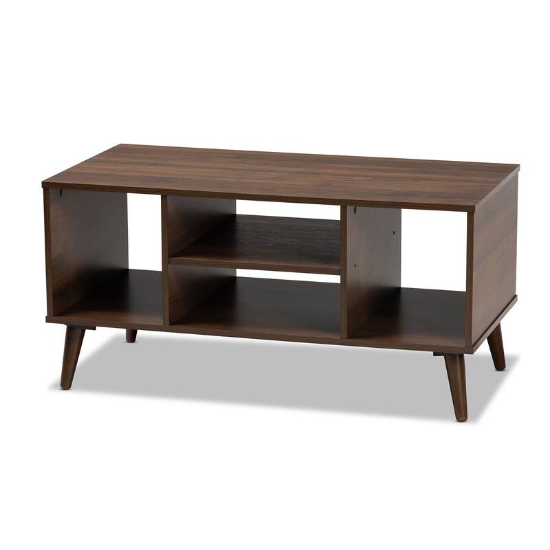 Carson Carrington Ugglekull Walnut Finished Coffee Table - N/A