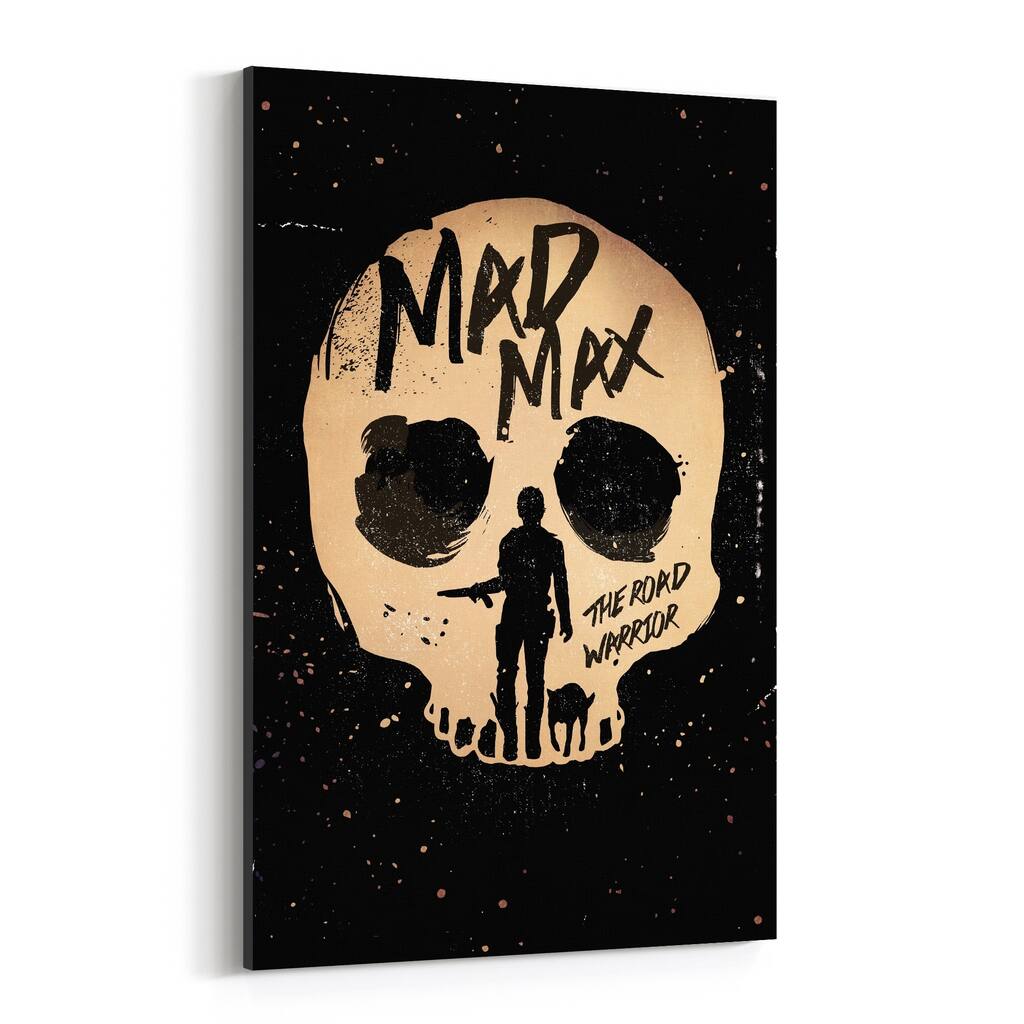 Noir Gallery Mad Max Movie Poster Canvas Wall Art Print