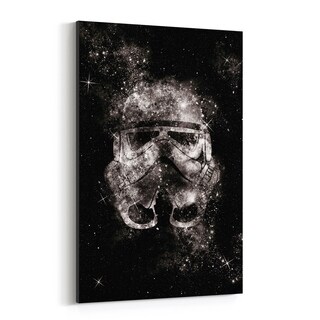 Star Wars Stormtrooper Portrait Black and Whte Canvas Wall Art Picture Print 36x24in Star Wars Stormtrooper Portrait Black and Whte Canvas Wall Art Picture Print 36x24in