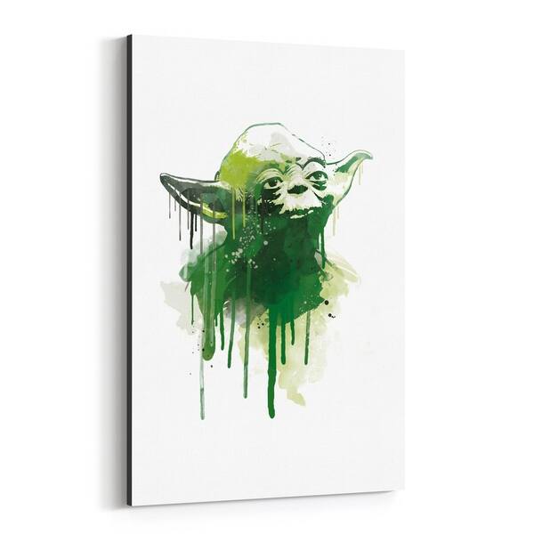 Noir Gallery Yoda Star Wars Watercolor Canvas Wall Art Print Overstock 29079002 Get the best deals on star wars canvas decorative posters & prints. noir gallery yoda star wars watercolor canvas wall art print