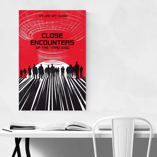 CHOOSE YOUR SIZE Close Encounters Poster Third Kind Spielberg Movie 40 FREE P+P