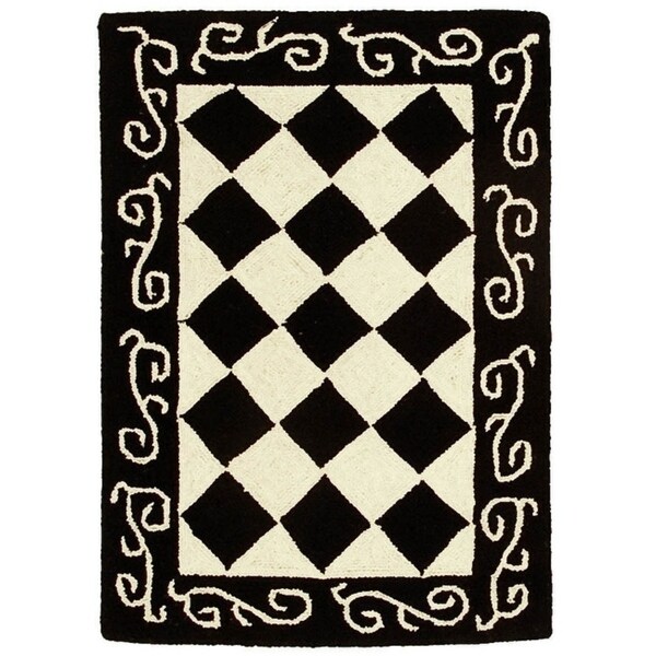 Safavieh Hand-hooked Chelsea Marlee Country Oriental Wool Rug