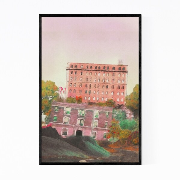 Noir Gallery Urban Nature Landscape Painting Framed Art Print