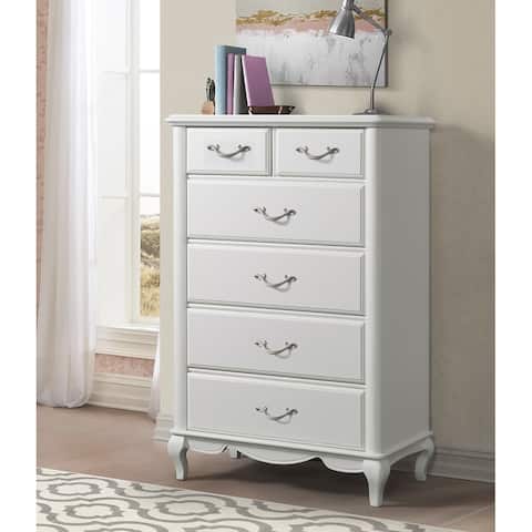 Martin Svensson Home Kelly 6 Drawer Chest, White