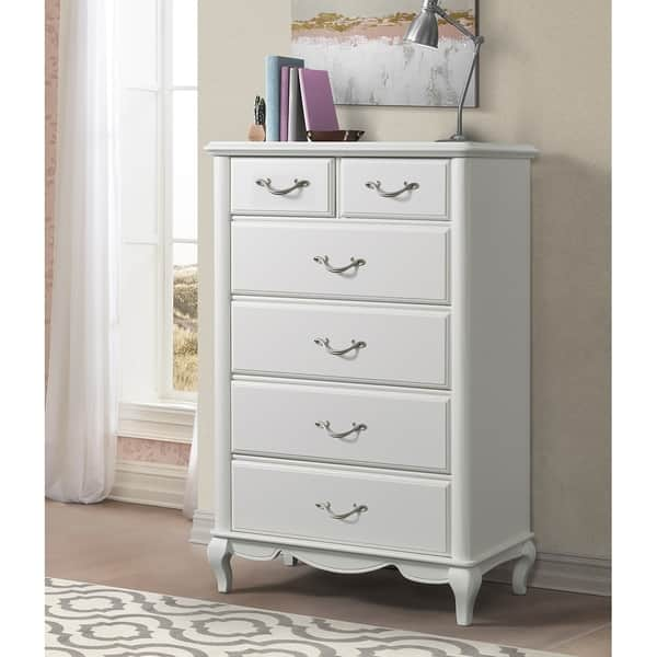 Shop Martin Svensson Home Kelly 6 Drawer Chest White On Sale