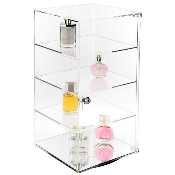 Shop Ikee Design Rotating Acrylic Display Stand Lockable Showcase