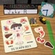 preview thumbnail 4 of 3, 2-Pack Educational Wood Peg Puzzle, My Human Body Inside and Outside Parts 12x9"