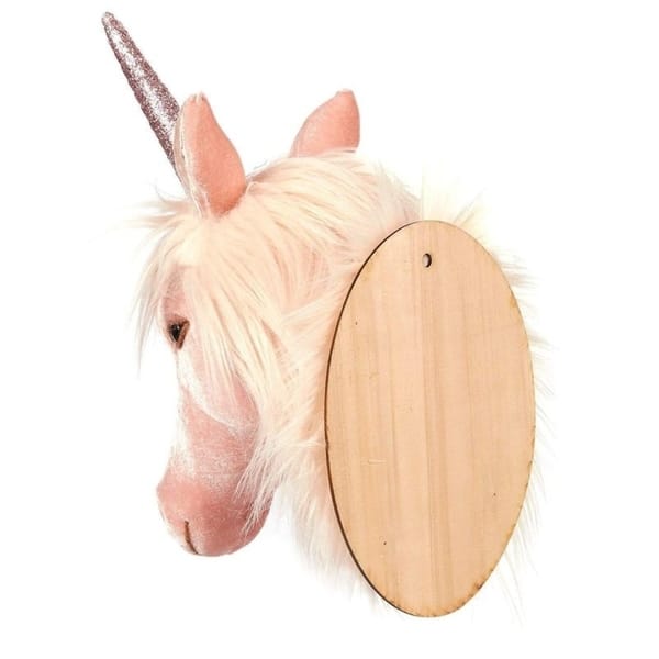 Shop Unicorn Head Wall Mount Wall Art Room Decor Girls Pink