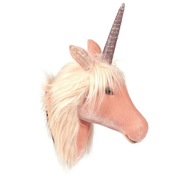 Shop Unicorn Head Wall Mount Wall Art Room Decor Girls Pink