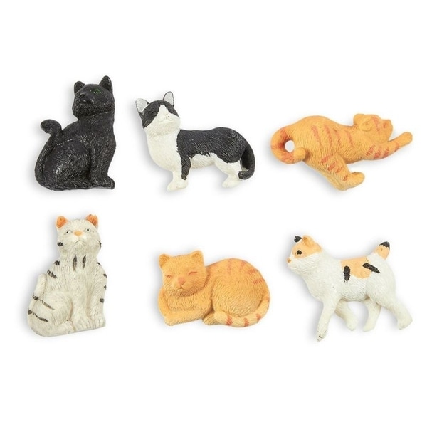 6PCS Cat Magnets - Funny Animal Refrigerator Magnets, Animal Cat Lover Gifts