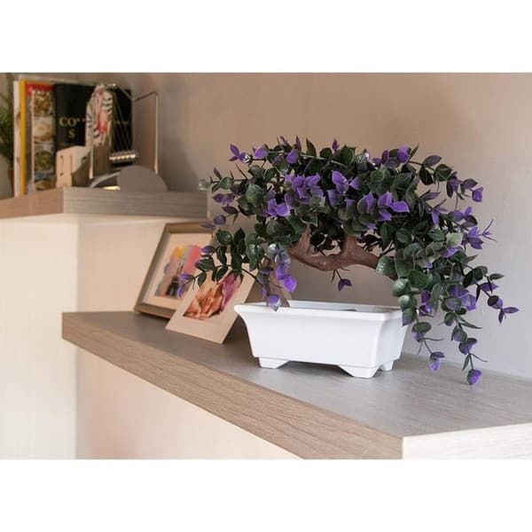 Shop Artificial Bonsai Tree Fake Plant Decoration For Desktop Display Money Tree Overstock 29090845