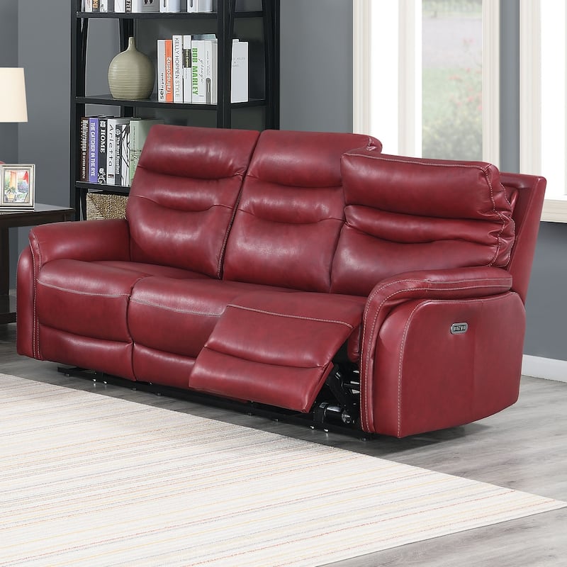 Steve Silver Ferndale 3-Piece Power Reclining Top Grain Leather Set