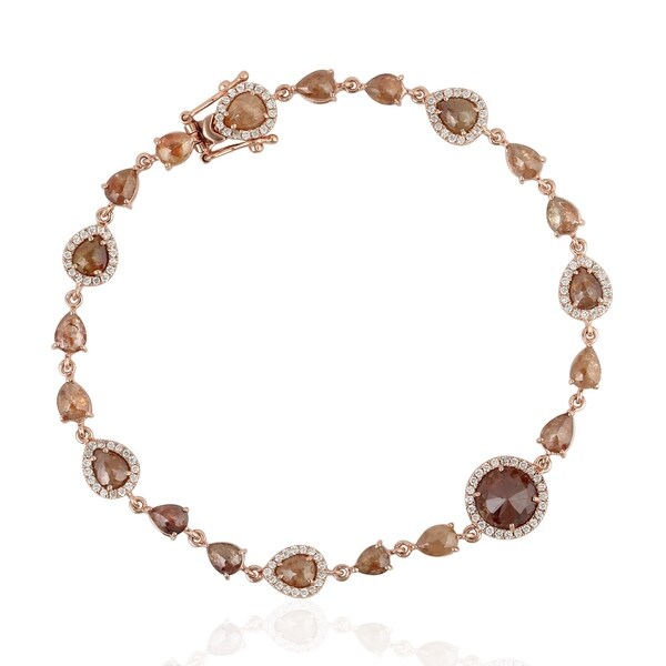 diamond hand bracelet