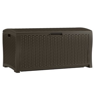 Shop Suncast 124 Gal Herringbone Deck Box - Free Shipping ...