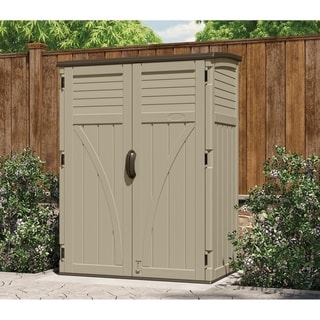 shop rubbermaid fg5l1000sdonx small vertical shed