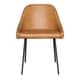 preview thumbnail 3 of 5, Aurelle Home Fauz Leather Upholstered Modern Dining Chair