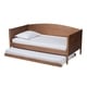 preview thumbnail 3 of 7, Carson Carrington Daikanvik Mid-century Modern Daybed with Trundle
