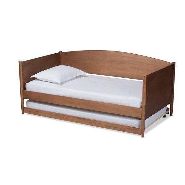 slide 3 of 9, Carson Carrington Daikanvik Mid-century Modern Daybed with Trundle N/A