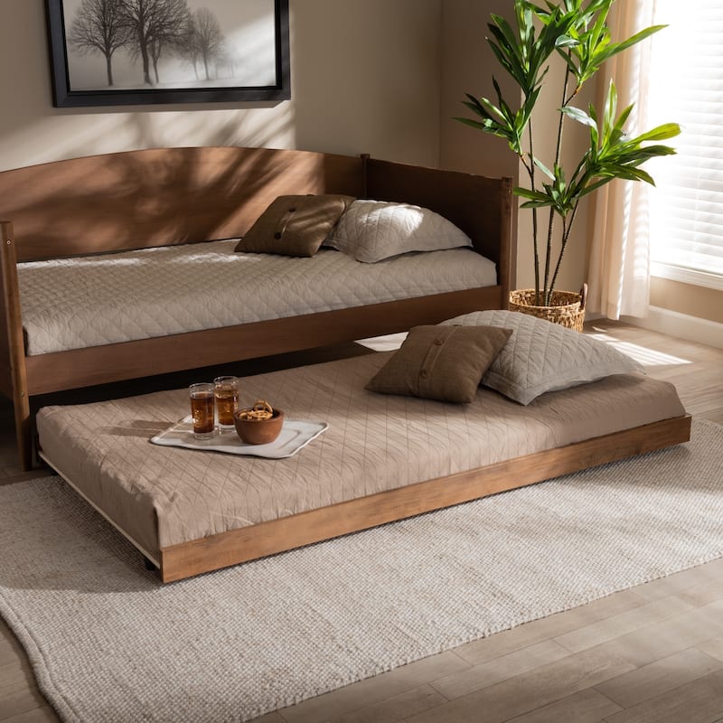 Carson Carrington Daikanvik Modern and Contemporary Trundle Bed