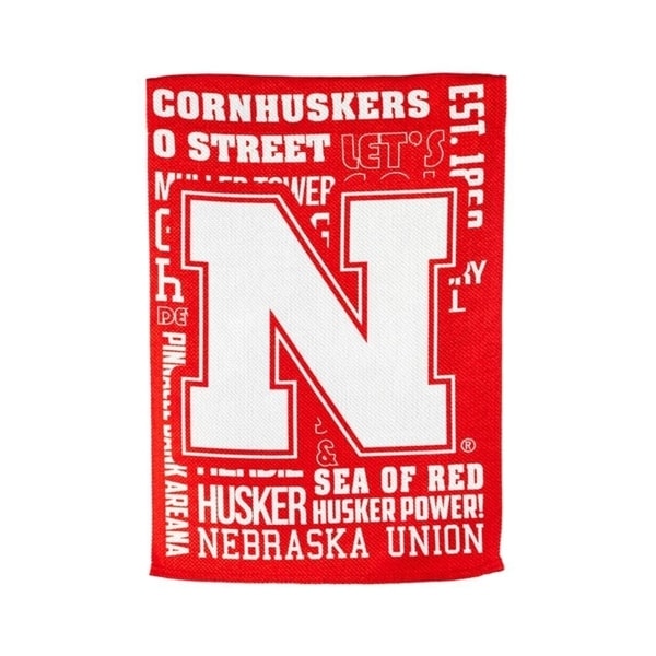 Flagpole To Go NCAA Nebraska Cornhuskers Street Sign