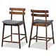 Option Dark Grey and Walnut
