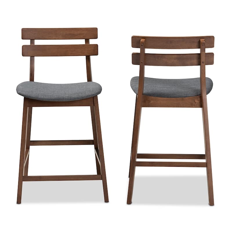 Carson Carrington Bankeryd Upholstered 2-piece Counter Stool Set