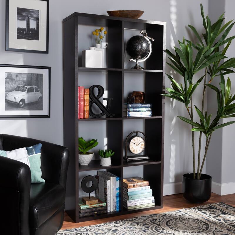 Janne Modern and Contemporary 8-Cube Multipurpose Storage Shelf