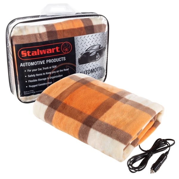 Heated Blanket 2-Pack - USB-Powered Fleece Throw Blankets for