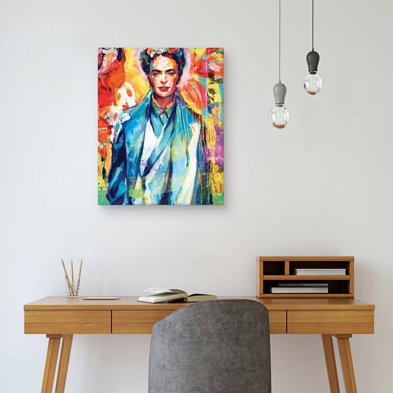 Frida Metro by Willowbrook Fine Art Canvas Art Print