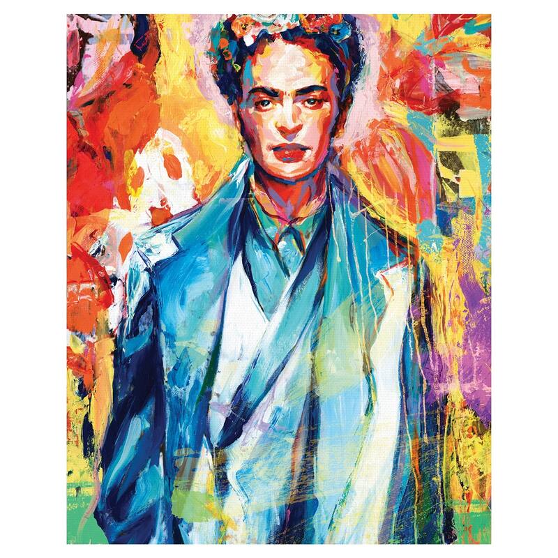 Frida Metro by Willowbrook Fine Art Canvas Art Print