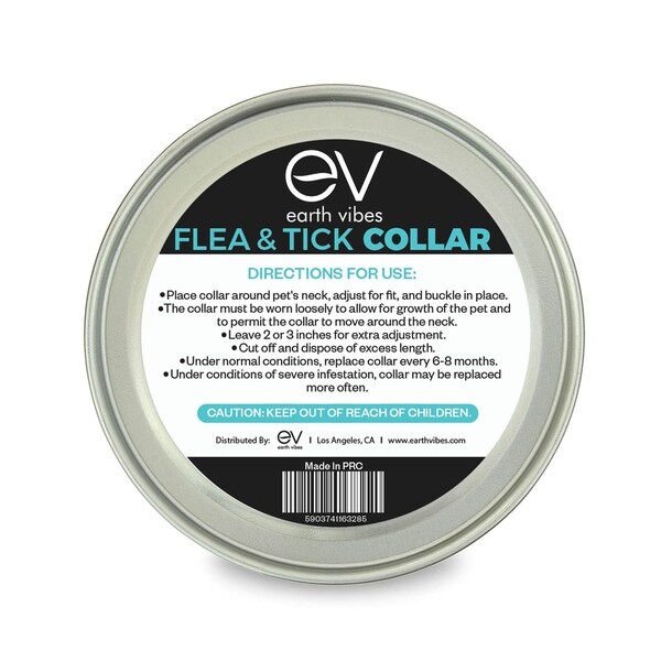 earth vibes flea and tick collar for pets
