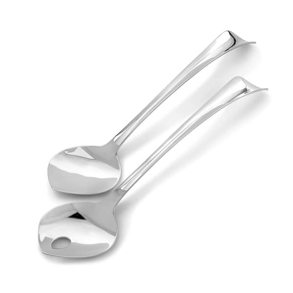 Georg Jensen Rebecca Duo Stainless Steel Salad Servers Georg Jensen Rebecca Duo Stainless