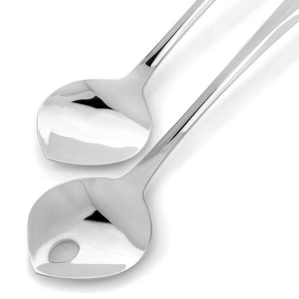 Georg Jensen Rebecca Duo Stainless Steel Salad Servers Georg Jensen Rebecca Duo Stainless
