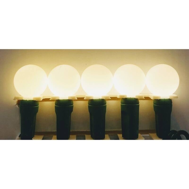 Warm White Glow LED Set of 35 Lights Light String