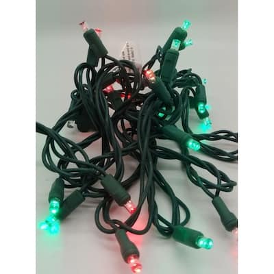 Red to Green Colorchange LED Set of 25 Lights Light String 5MM