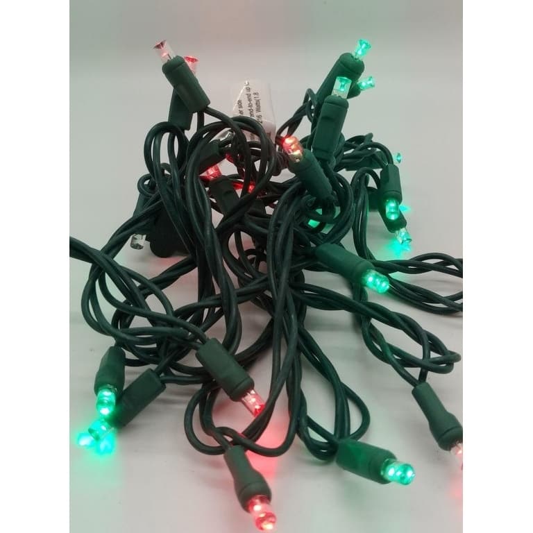 Red to Green Colorchange LED Set of 25 Lights Light String 5MM
