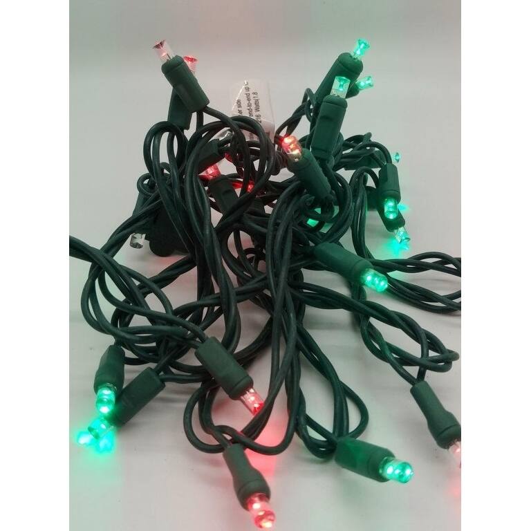 Red to Green Colorchange LED Set of 25 Lights Light String 5MM