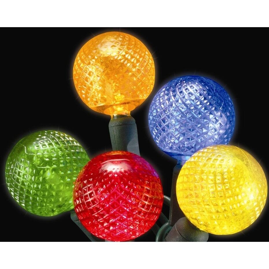 Multi (Red, Green, Yellow, Orange, Blue) LED Set of 25 Lights Light String G25