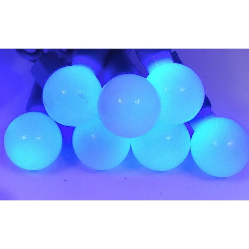 Blue Glow LED Set of 35 Lights Light String